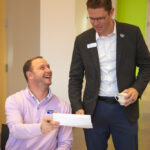 Dr. Willhite at an event in Johnson Event Center