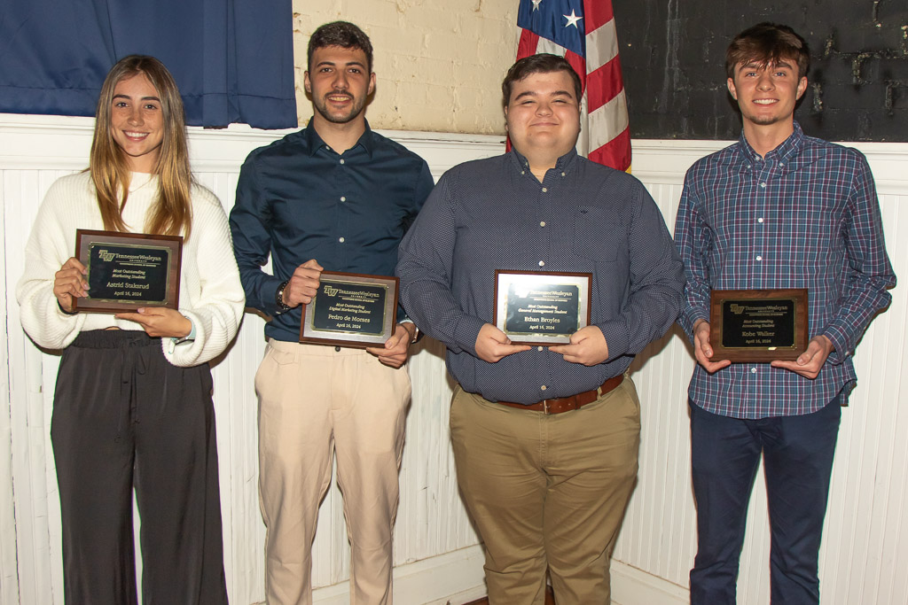 Group of TWU students at Honors Day