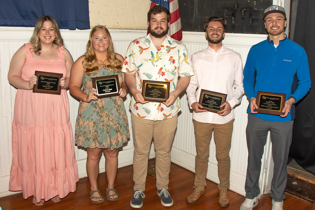 TWU students at Honors Day