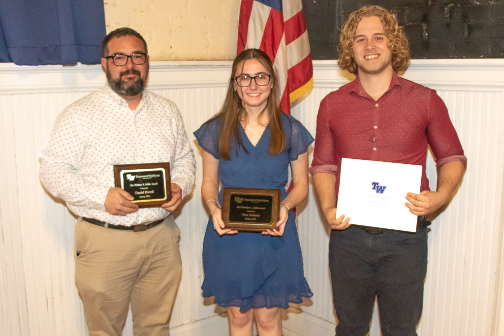 Wesleyan students at Honors Day