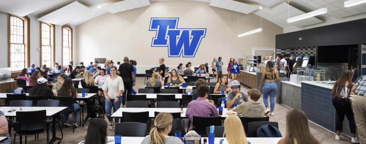 newly renovated sherman dining hall