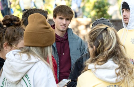 Group of students at Day of Service